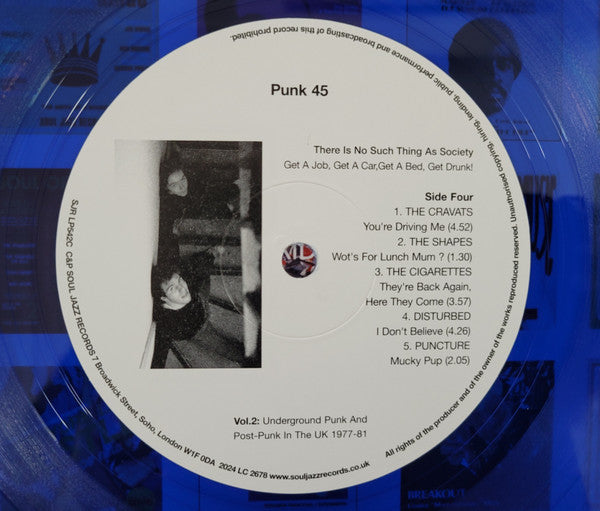 Punk 45: There Is No Such Thing As Society | Mint (M) Mint (M) Get Cheap Vinyl