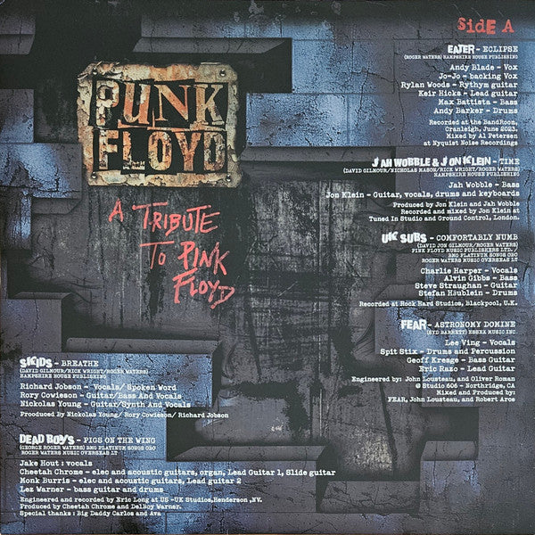 Punk Floyd (A Tribute To Pink Floyd)(COLOR VINYL) | Mint (M) Mint (M) Get Cheap Vinyl