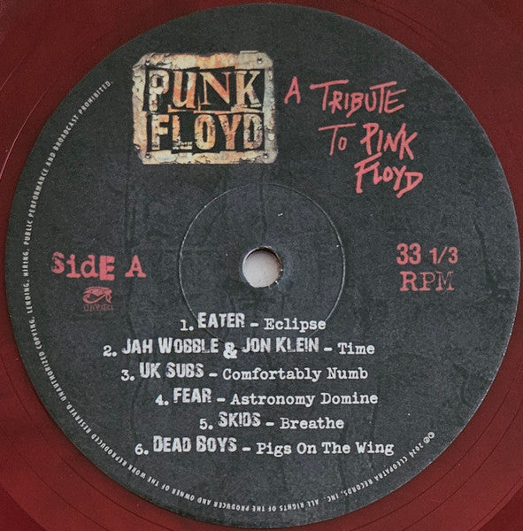 Punk Floyd (A Tribute To Pink Floyd)(COLOR VINYL) | Mint (M) Mint (M) Get Cheap Vinyl