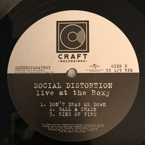 Live At The Roxy | Mint (M) Mint (M) Get Cheap Vinyl