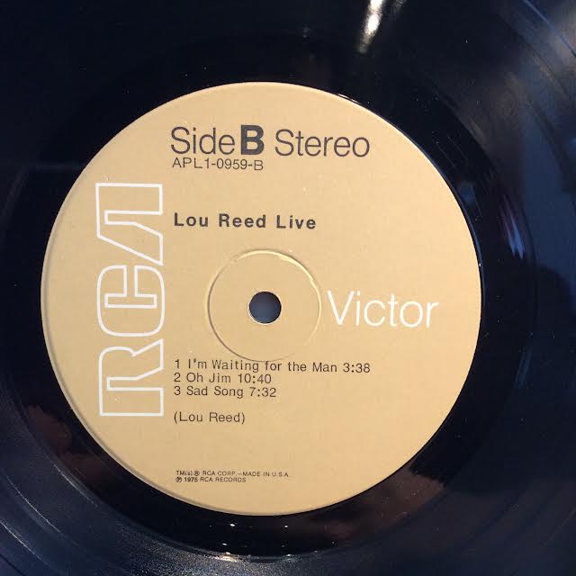 Lou Reed Live (VINYL) | Excellent (EX) Excellent (EX) Get Cheap Vinyl