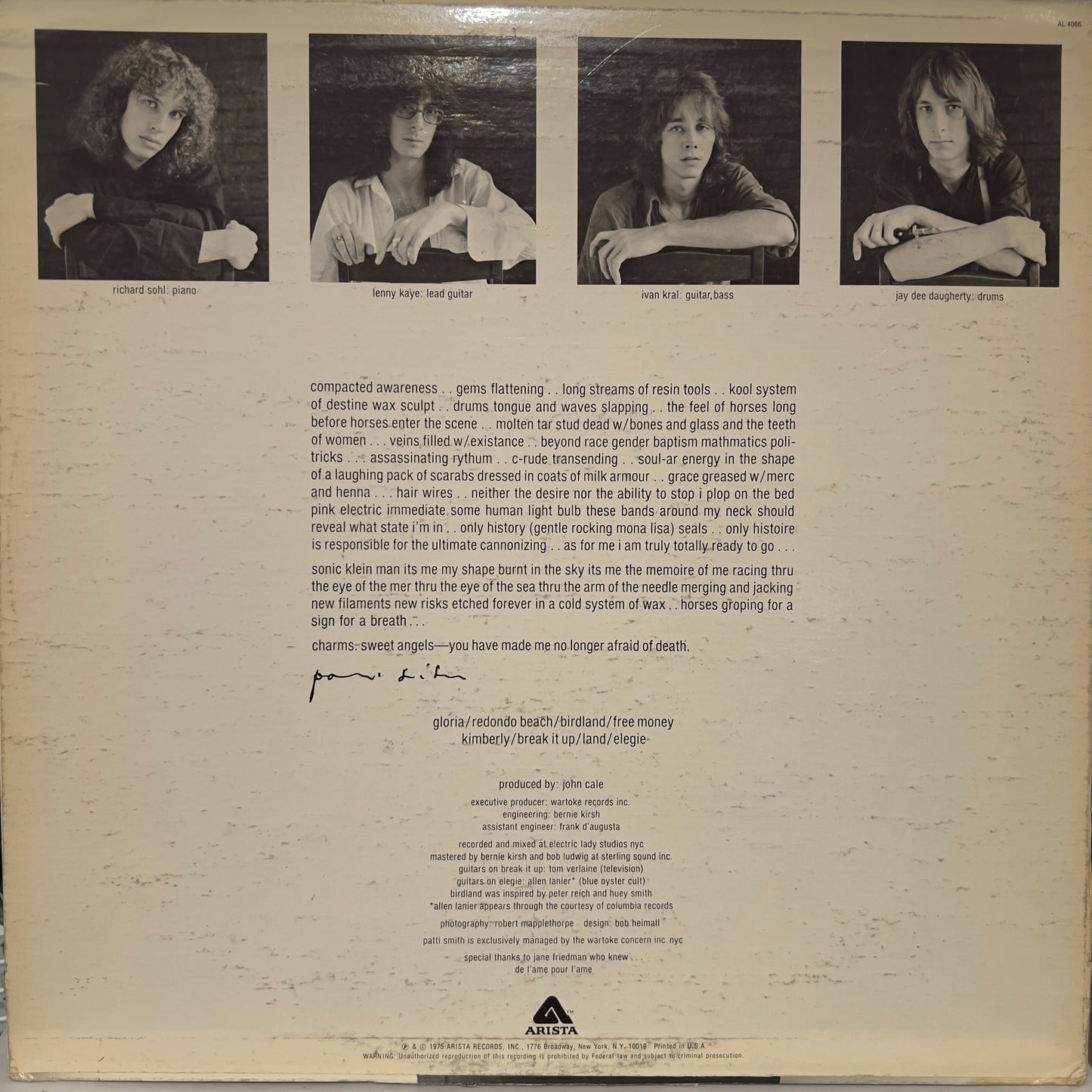Horses *PRESSWELL PRC* | Good Plus (G+) Very Good (VG) Get Cheap Vinyl