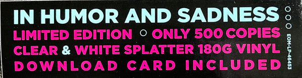 In Humor And Sadness *COLOR* | Near Mint (NM) Near Mint (NM) Get Cheap Vinyl