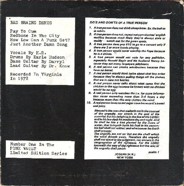 Cum To Play (7" VINYL) | Near Mint (NM) Near Mint (NM) Get Cheap Vinyl