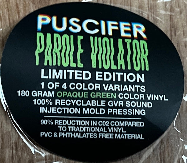 Parole Violator *GREEN* | Mint (M) Mint (M) Get Cheap Vinyl