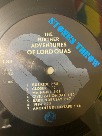 The Further Adventures Of Lord Quas | Mint (M) Mint (M) Get Cheap Vinyl