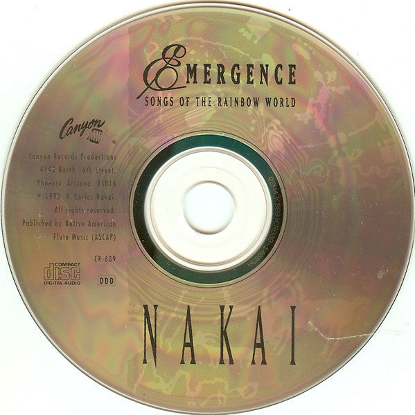 Emergence: Songs Of The Rainbow World - Native American Flute Music (CD) | Near Mint (NM) Near Mint (NM) Get Cheap Vinyl