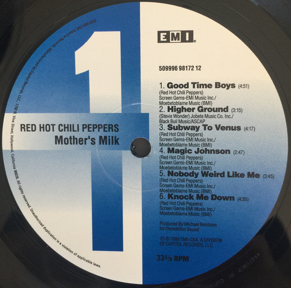Mothers Milk | Mint (M) Mint (M) Get Cheap Vinyl