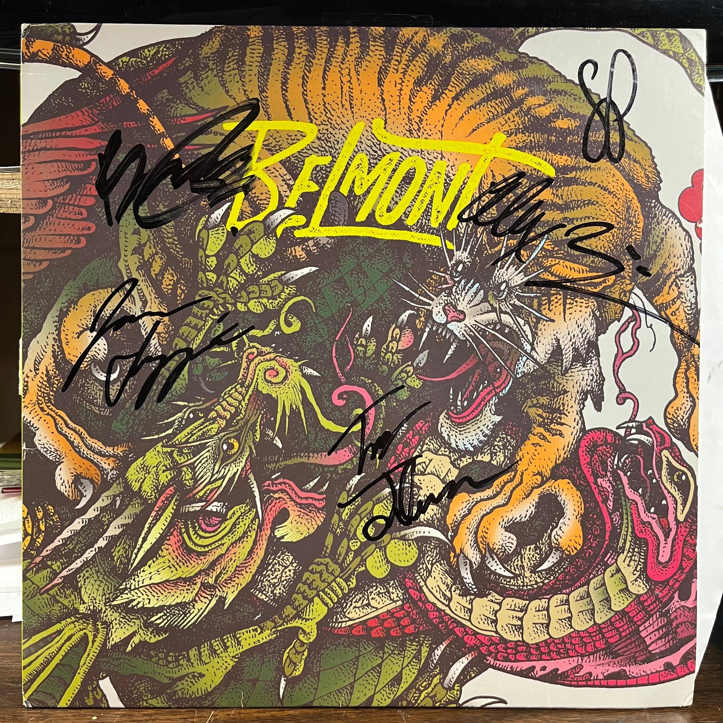 Belmont (SIGNED RED VINYL) | Very Good (VG) Excellent (EX) Get Cheap Vinyl