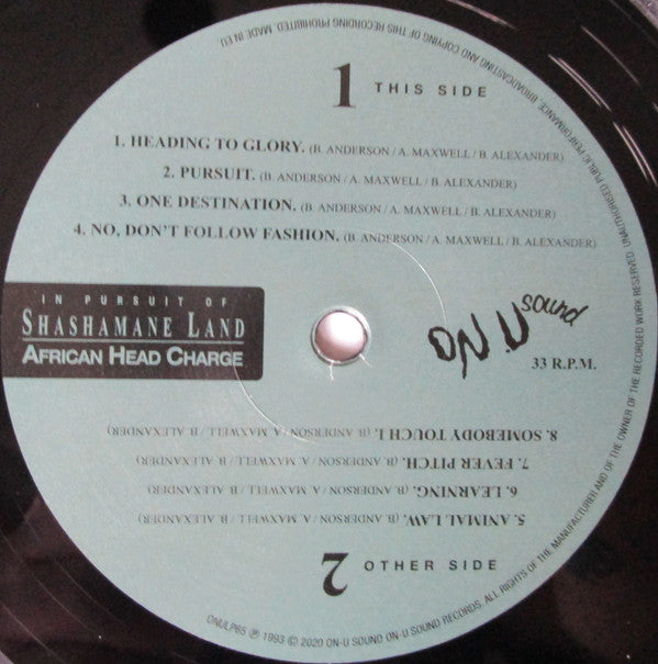 In Pursuit Of Shashamane Land | Mint (M) Mint (M) Get Cheap Vinyl