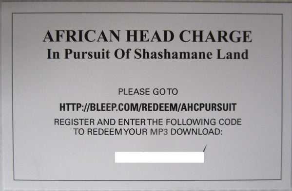 In Pursuit Of Shashamane Land | Mint (M) Mint (M) Get Cheap Vinyl