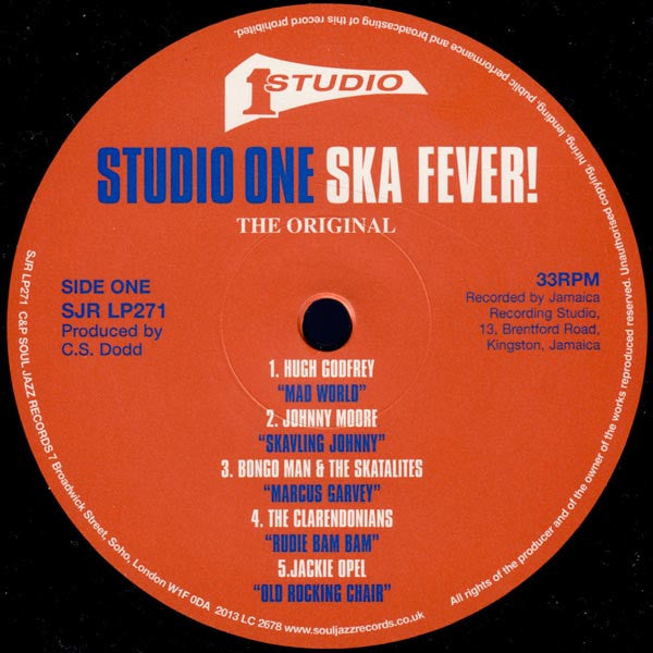 Studio One Ska Fever! | Mint (M) Mint (M) Get Cheap Vinyl