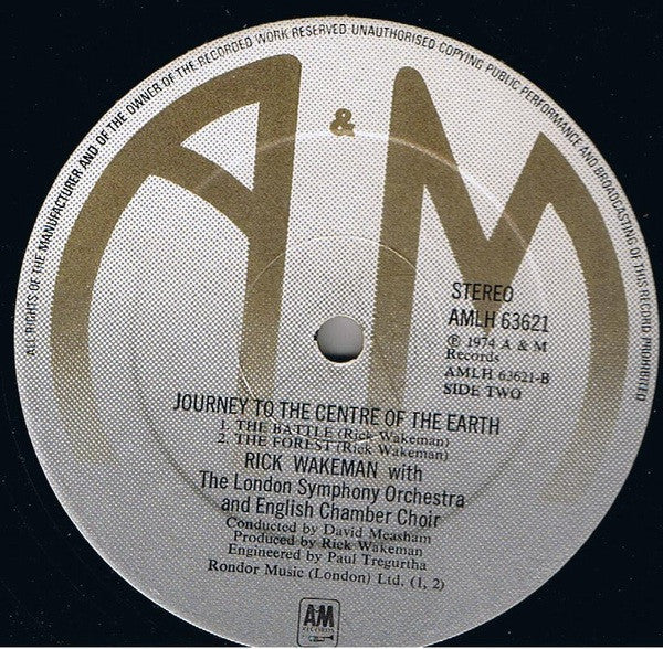 Journey To The Centre Of The Earth | Very Good Plus (VG+) Very Good (VG) Get Cheap Vinyl