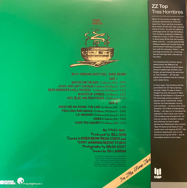 Tres Hombres | Mint (M) Mint (M) Get Cheap Vinyl