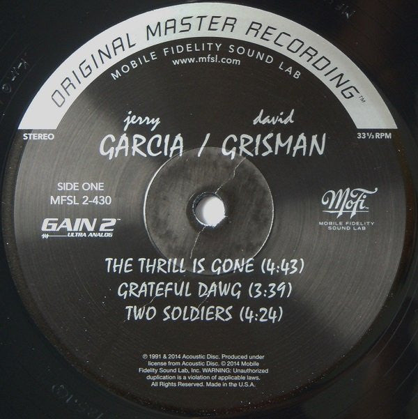 Jerry Garcia / David Grisman | Mint (M) Mint (M) Get Cheap Vinyl