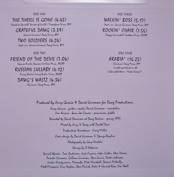 Jerry Garcia / David Grisman | Mint (M) Mint (M) Get Cheap Vinyl