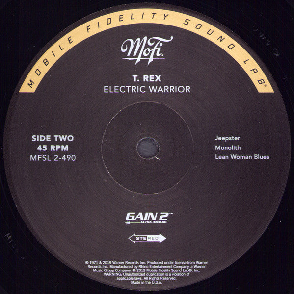 T. Rex Electric Warrior 2xLP Mint (M) Mint (M) Get Cheap Vinyl