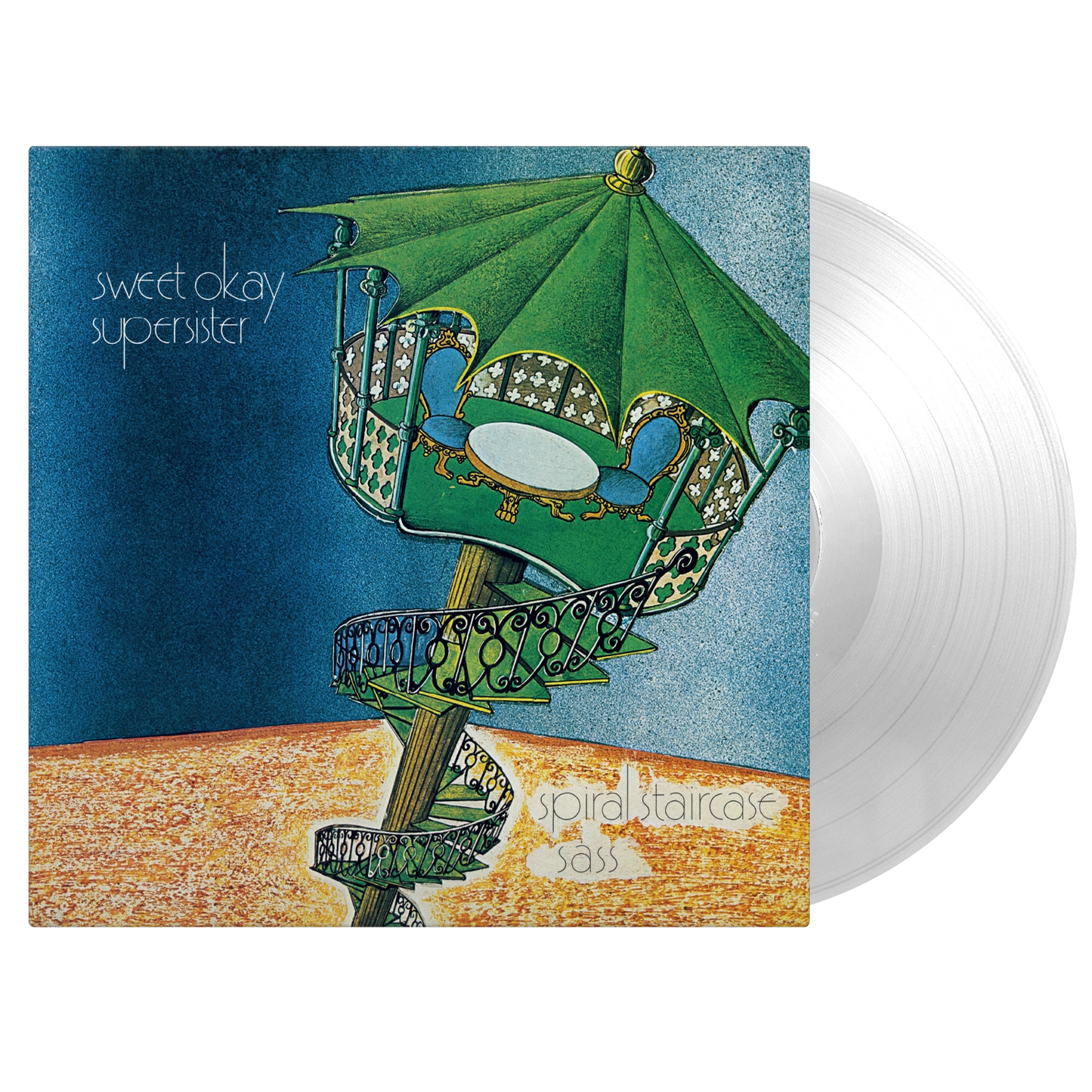 Spiral Staircase Sass (MOV | PRE-ORDER: 03/07/2025 / CRYSTAL CLEAR VINYL) | Mint (M) Mint (M) Get Cheap Vinyl
