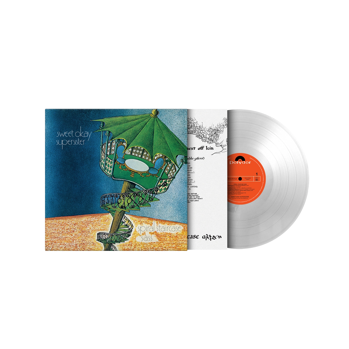Spiral Staircase Sass (MOV | PRE-ORDER: 03/07/2025 / CRYSTAL CLEAR VINYL) | Mint (M) Mint (M) Get Cheap Vinyl