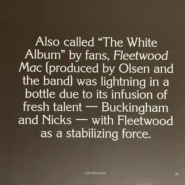 Fleetwood Mac (BLACK & WHITE COLOR VINYL - VMP) | Mint (M) Mint (M) Get Cheap Vinyl