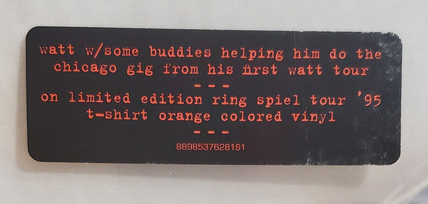 "Ring Spiel" Tour '95 (COLOR 2xVINYL) | Mint (M) Mint (M) Get Cheap Vinyl