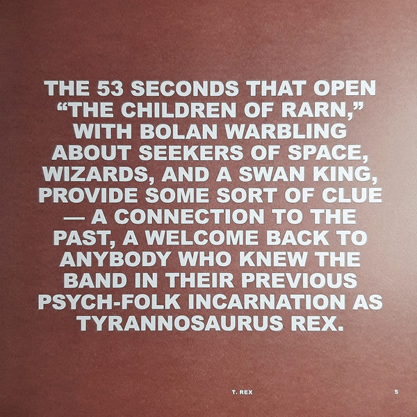 T. Rex (COLOR VINYL / VMP) | Mint (M) Mint (M) Get Cheap Vinyl