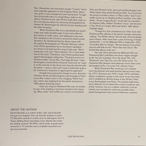 Fleetwood Mac (BLACK & WHITE COLOR VINYL - VMP) | Mint (M) Mint (M) Get Cheap Vinyl