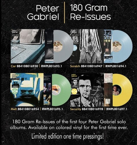 Peter Gabriel 2: Scratch (BLUE VINYL) | Mint (M) Mint (M) Get Cheap Vinyl