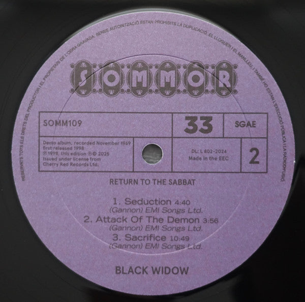Return To The Sabbat (VINYL) | Mint (M) Mint (M) Get Cheap Vinyl