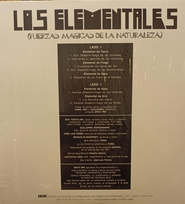 Los Elementales (Fuerzas Mágicas De La Naturaleza) | Mint (M) Mint (M) Get Cheap Vinyl