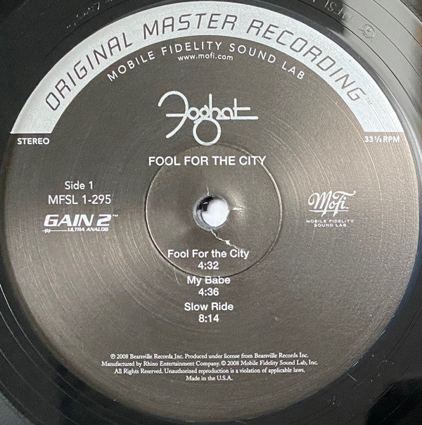 Fool For The City | Mint (M) Mint (M) Get Cheap Vinyl
