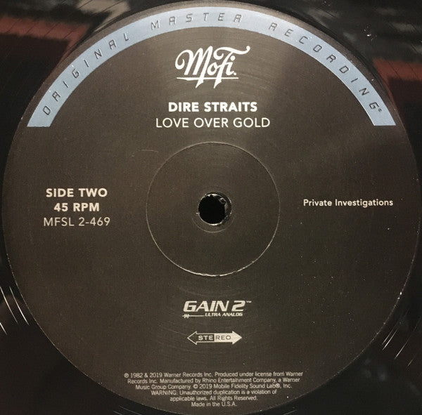 Love Over Gold *MFSL* | Mint (M) Mint (M) Get Cheap Vinyl