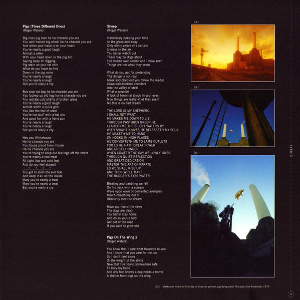 Animals (2018 Remix) *DINGED* (VINYL) | Mint (M) Excellent+ (EX+) Get Cheap Vinyl