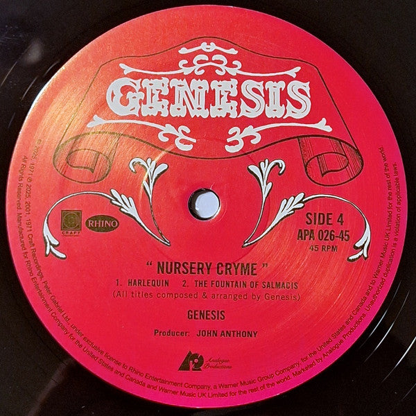 Nursery Cryme (AP - NON-NUMBERED) | Mint (M) Mint (M) Get Cheap Vinyl