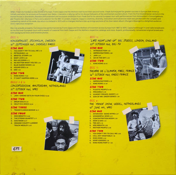 Live In Europe 1967 To 1970 (6XLP BOX* | Mint (M) Mint (M) Get Cheap Vinyl