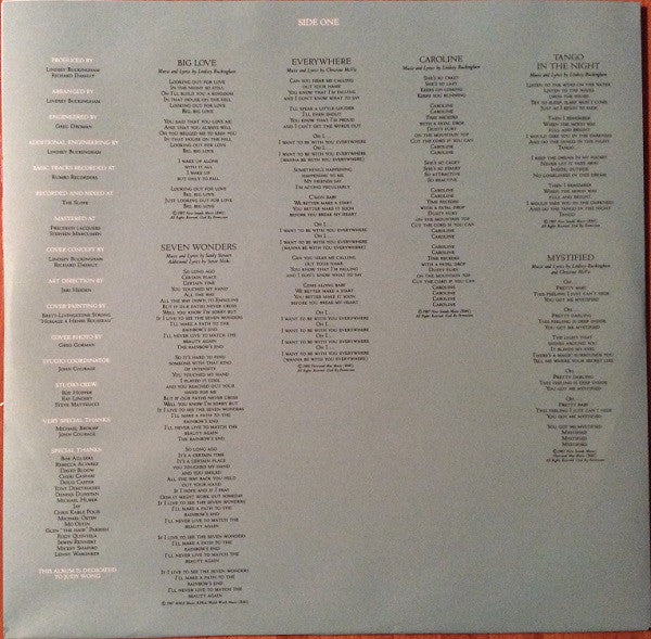 Tango In The Night (180 GRAM VINYL) | Mint (M) Mint (M) Get Cheap Vinyl