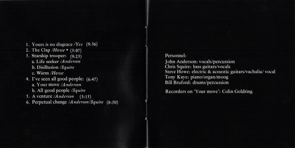 The Yes Album (SACD) | Mint (M) Mint (M) Get Cheap Vinyl