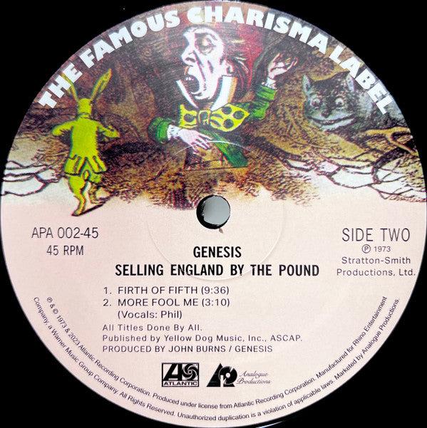 Selling England By The Pound *ANALOGUE* | Mint (M) Mint (M) Get Cheap Vinyl