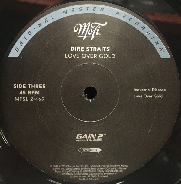 Love Over Gold *MFSL* | Mint (M) Mint (M) Get Cheap Vinyl