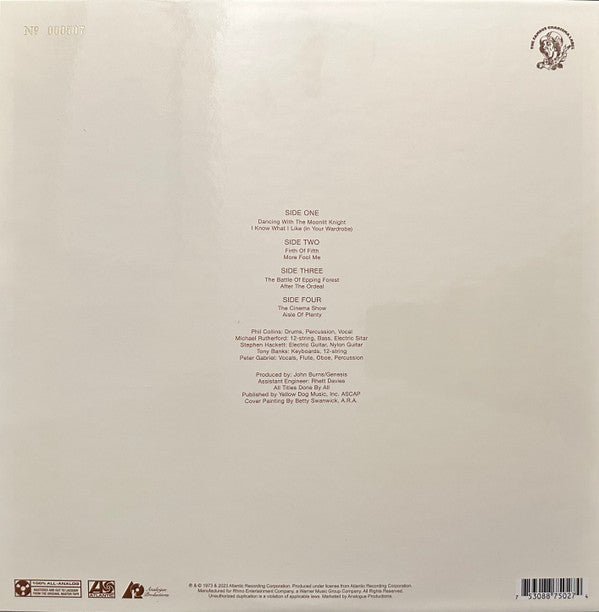 Selling England By The Pound *ANALOGUE* | Mint (M) Mint (M) Get Cheap Vinyl