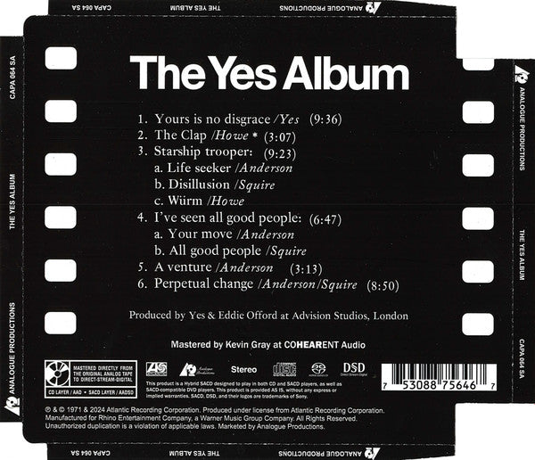 The Yes Album (SACD) | Mint (M) Mint (M) Get Cheap Vinyl