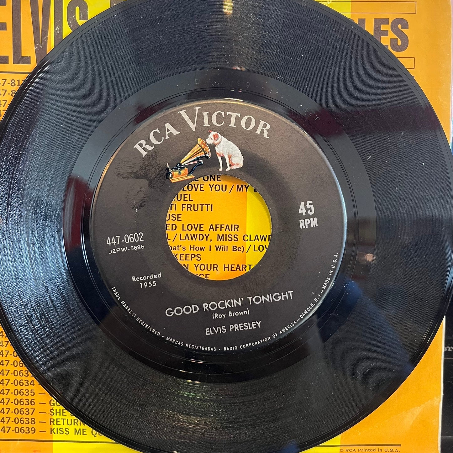Good Rockin' Tonight / I Don't Care If The Sun Don't Shine | Excellent (EX) Excellent (EX) Get Cheap Vinyl