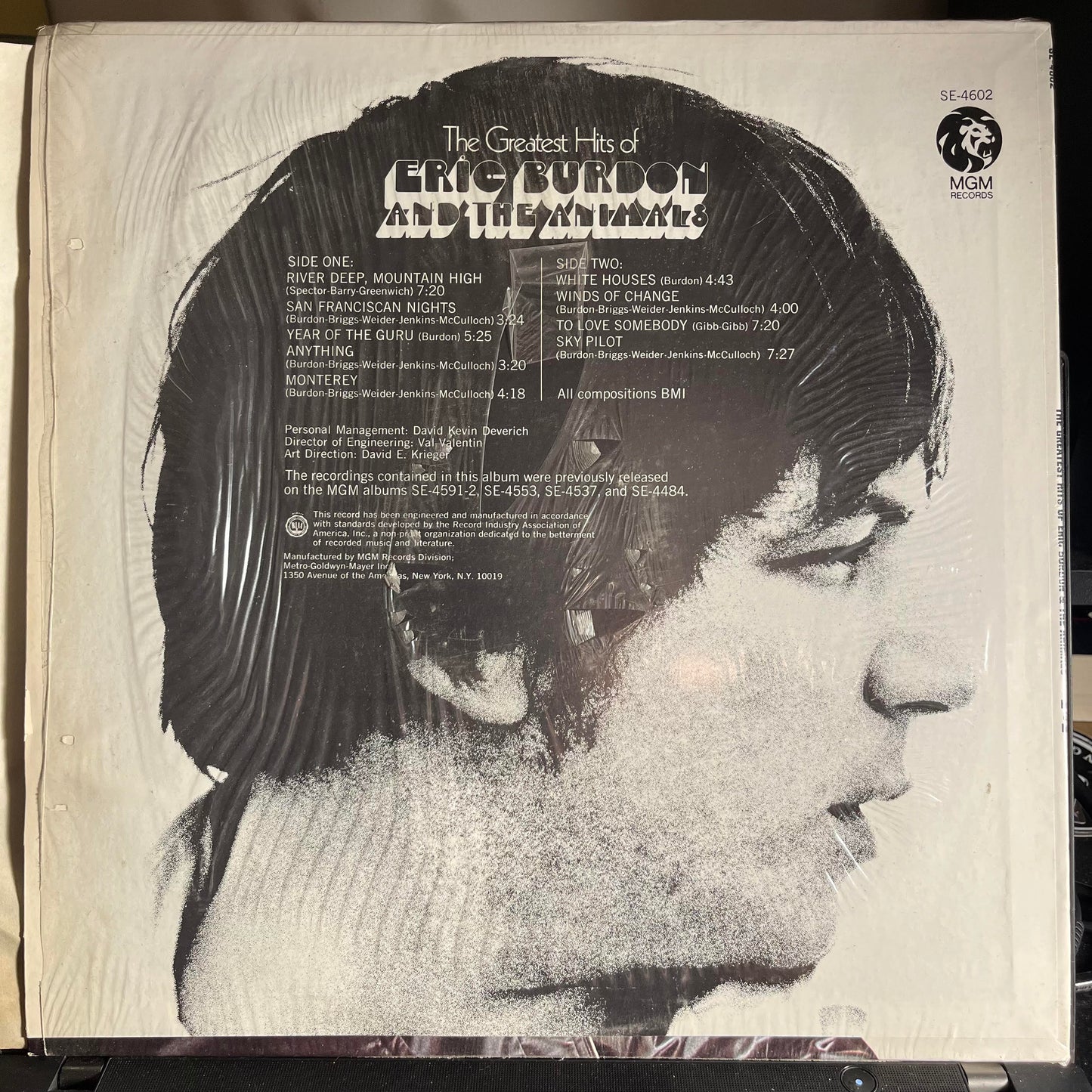 The Greatest Hits Of Eric Burdon And The Animals *SHRNK* | Mint (M) Mint (M) Get Cheap Vinyl