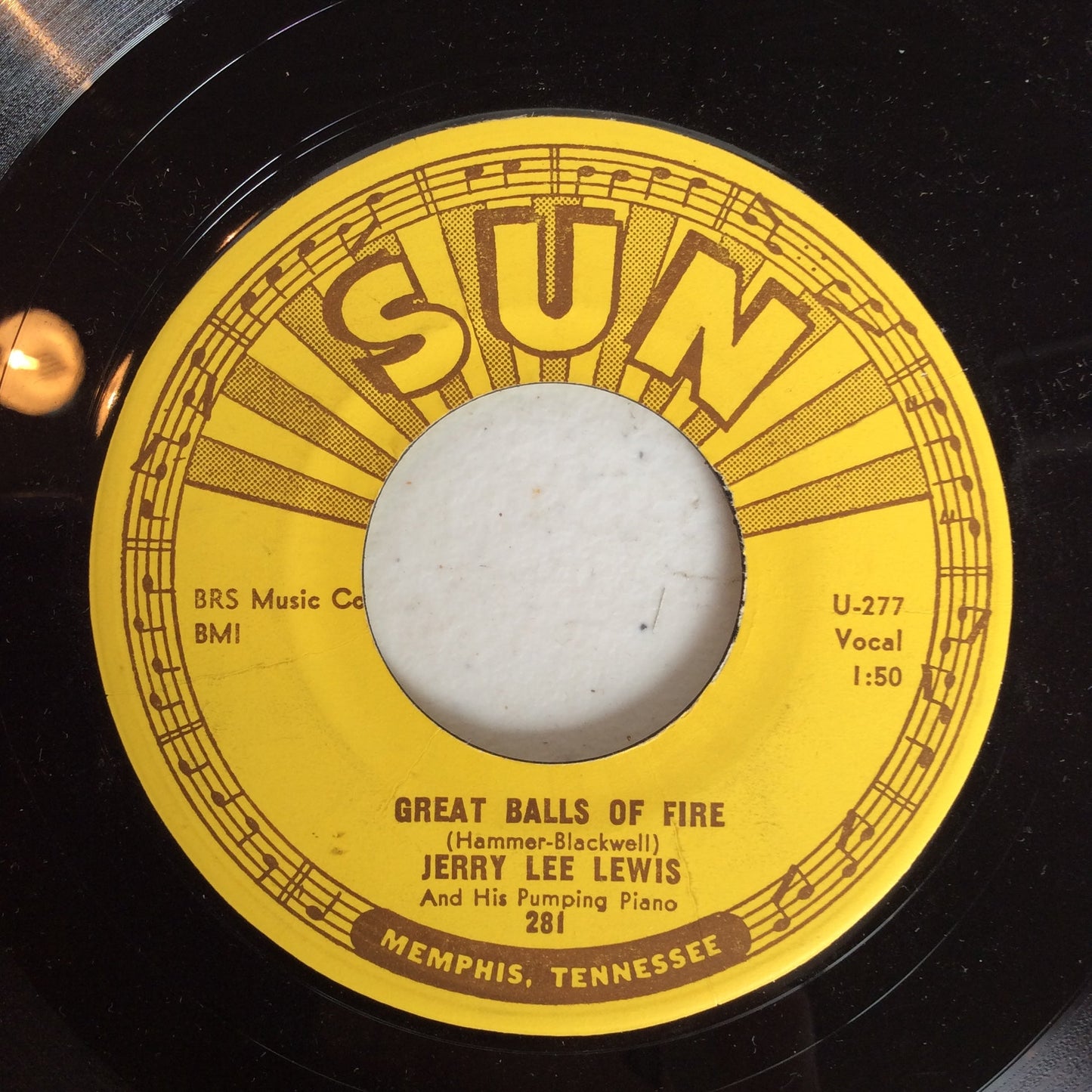Great Balls Of Fire (7" VINYL) | Excellent+ (EX+) Excellent (EX) Get Cheap Vinyl