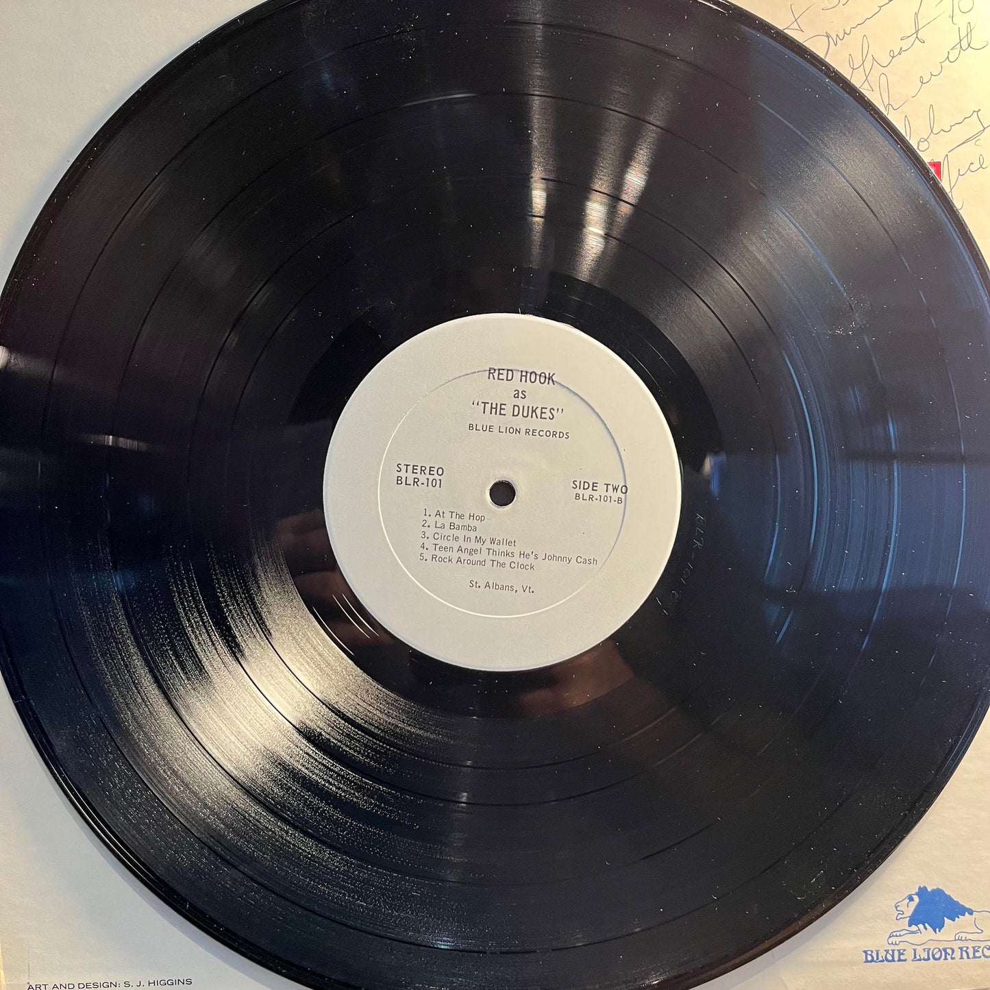 Red Hook As "The Dukes" *SIGNED* | Excellent (EX) Excellent (EX) Get Cheap Vinyl