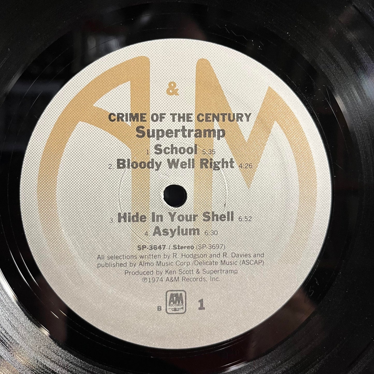 Crime Of The Century *ELECTROSOUND* | Excellent (EX) Excellent (EX) Get Cheap Vinyl