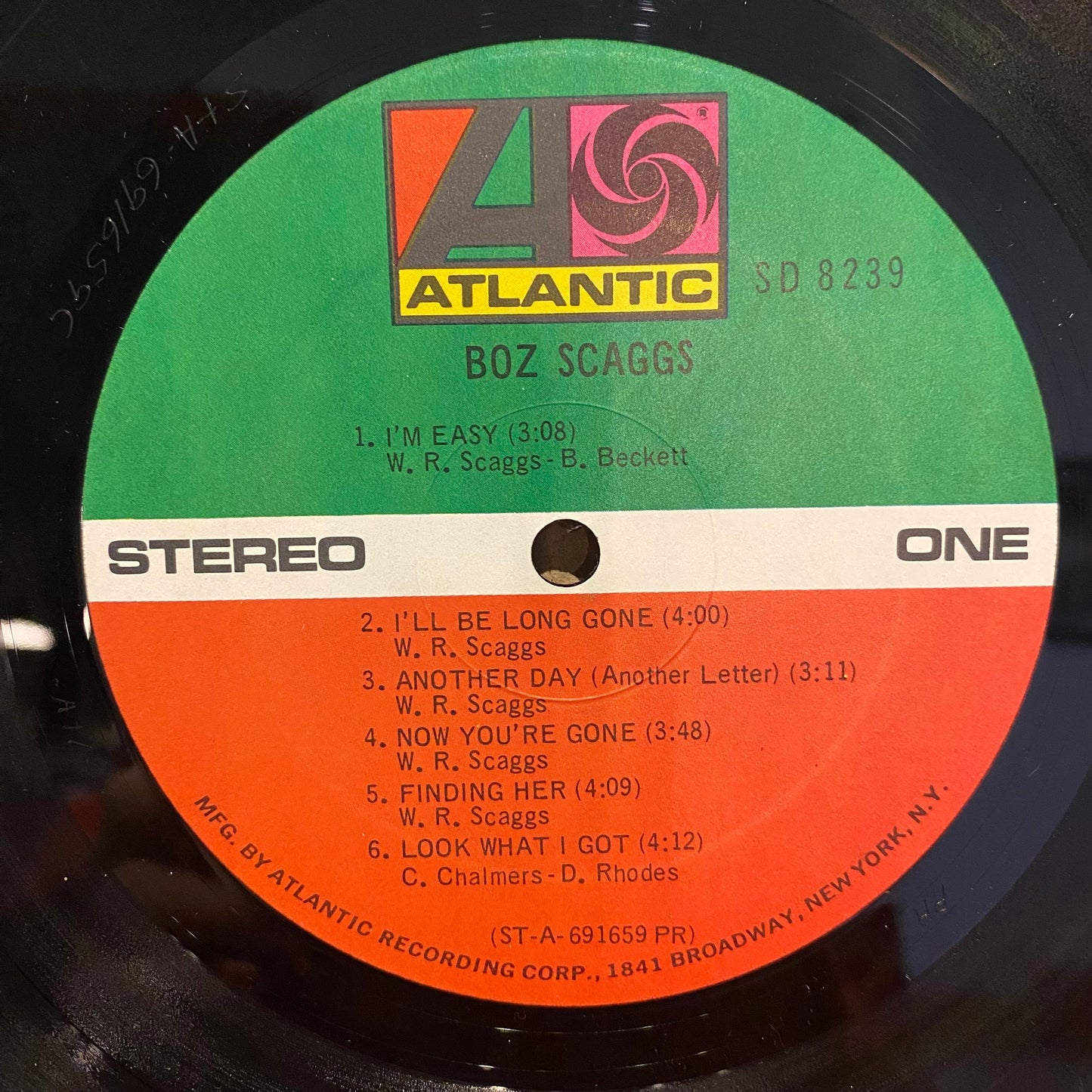 Boz Scaggs *PRESSWELL / MATTE* | Excellent (EX) Near Mint (NM) Get Cheap Vinyl