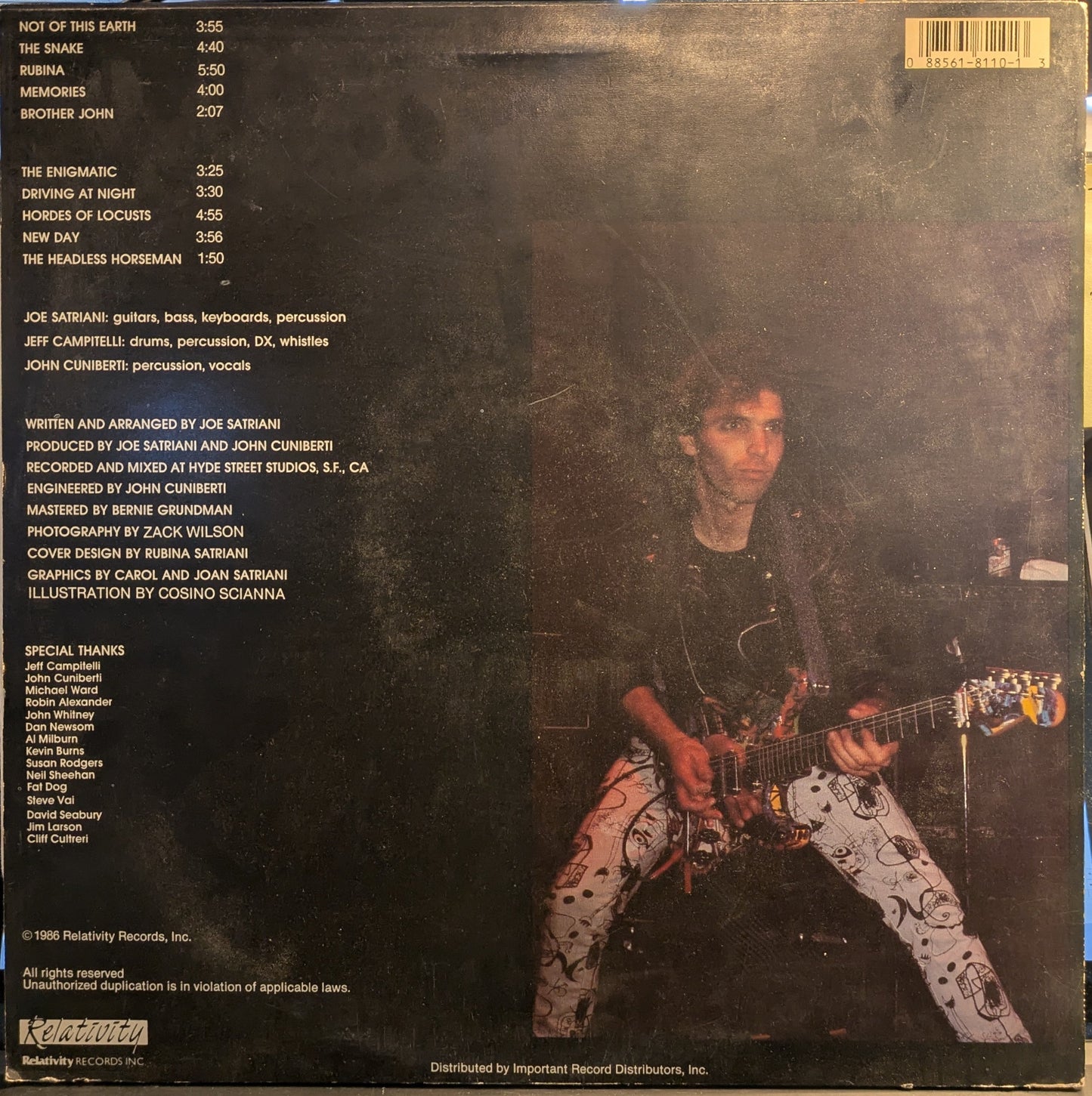 Not Of This Earth (VINYL) | Excellent (EX) Very Good Plus (VG+) Get Cheap Vinyl