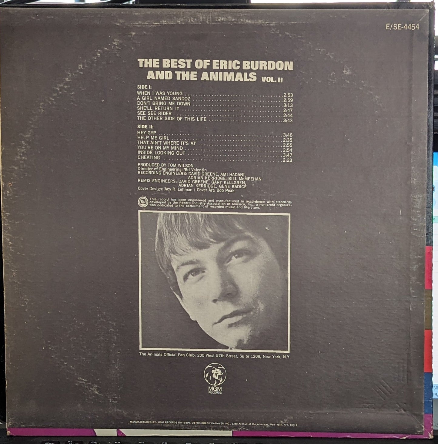 The Best Of Eric Burdon And The Animals Vol. II | Excellent (EX) Excellent (EX) Get Cheap Vinyl