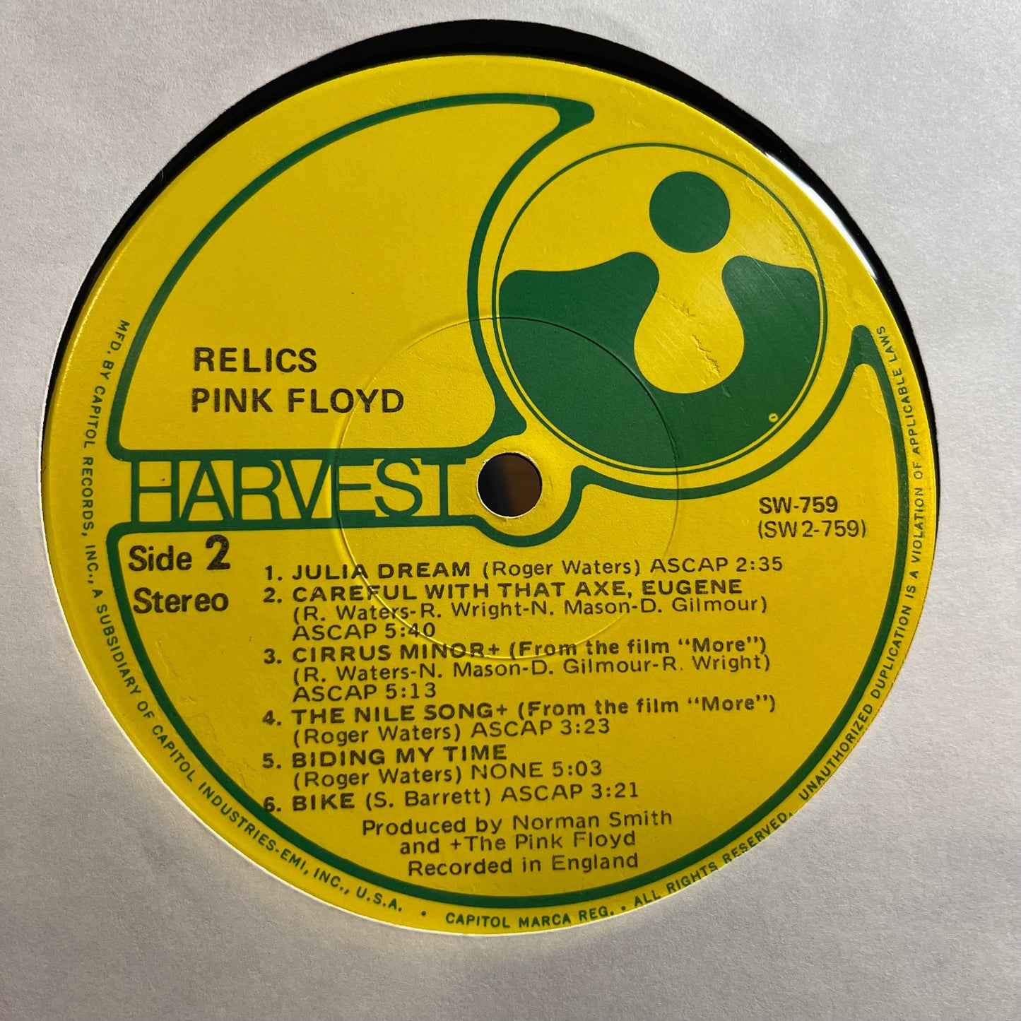 Relics - A Bizarre Collection Of Antiques & Curios (VINYL) | Excellent (EX) Very Good (VG) Get Cheap Vinyl